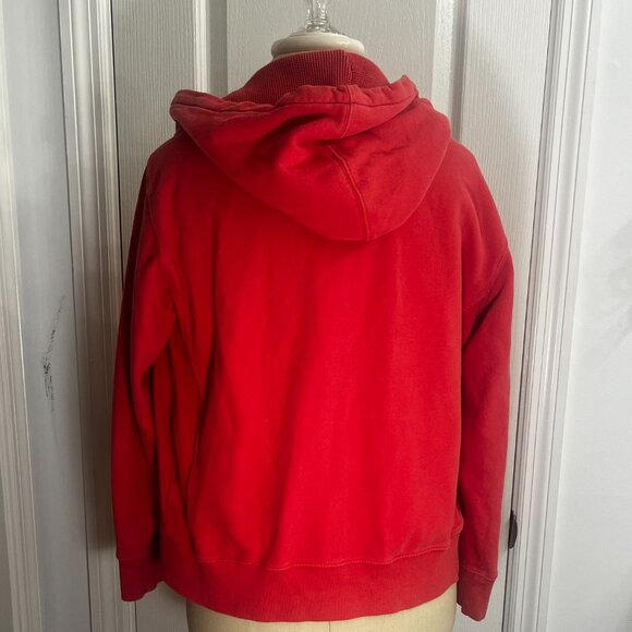 Vintage Red Polo by Ralph Lauren Children's Full Zip Hoodie Sz L(14-16) - Picture 2 of 4